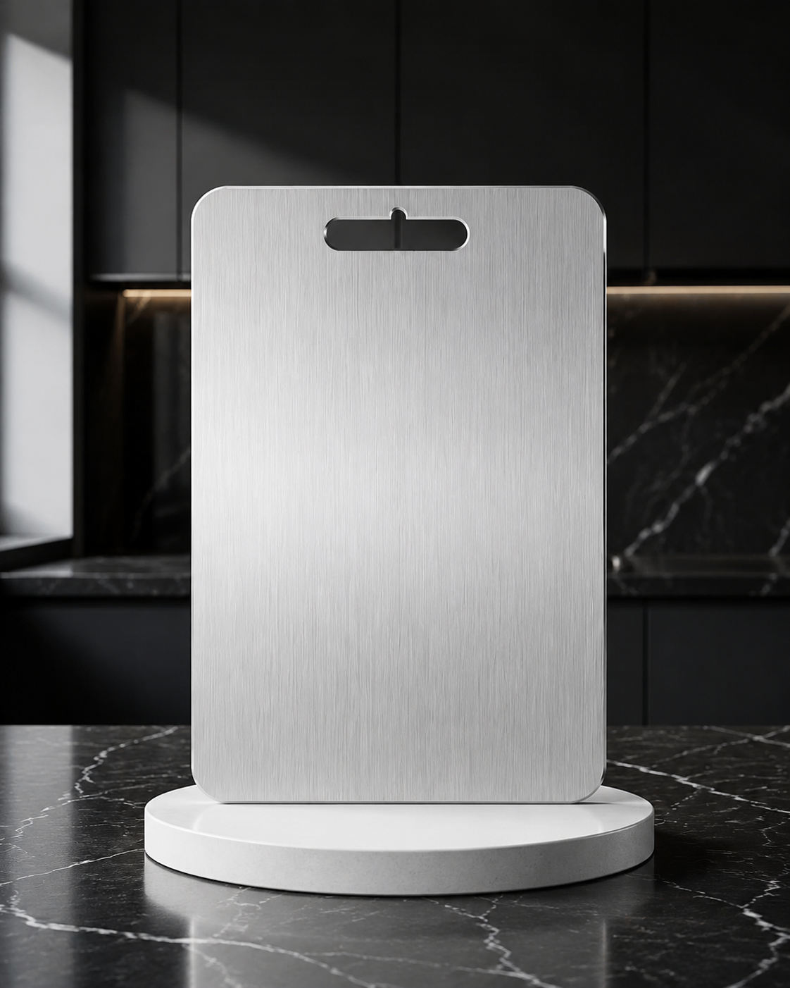 SAINT LAWRENCE Pure Titanium Cutting Board – Durable Double-Sided Non-Slip Kitchen Chopping Board