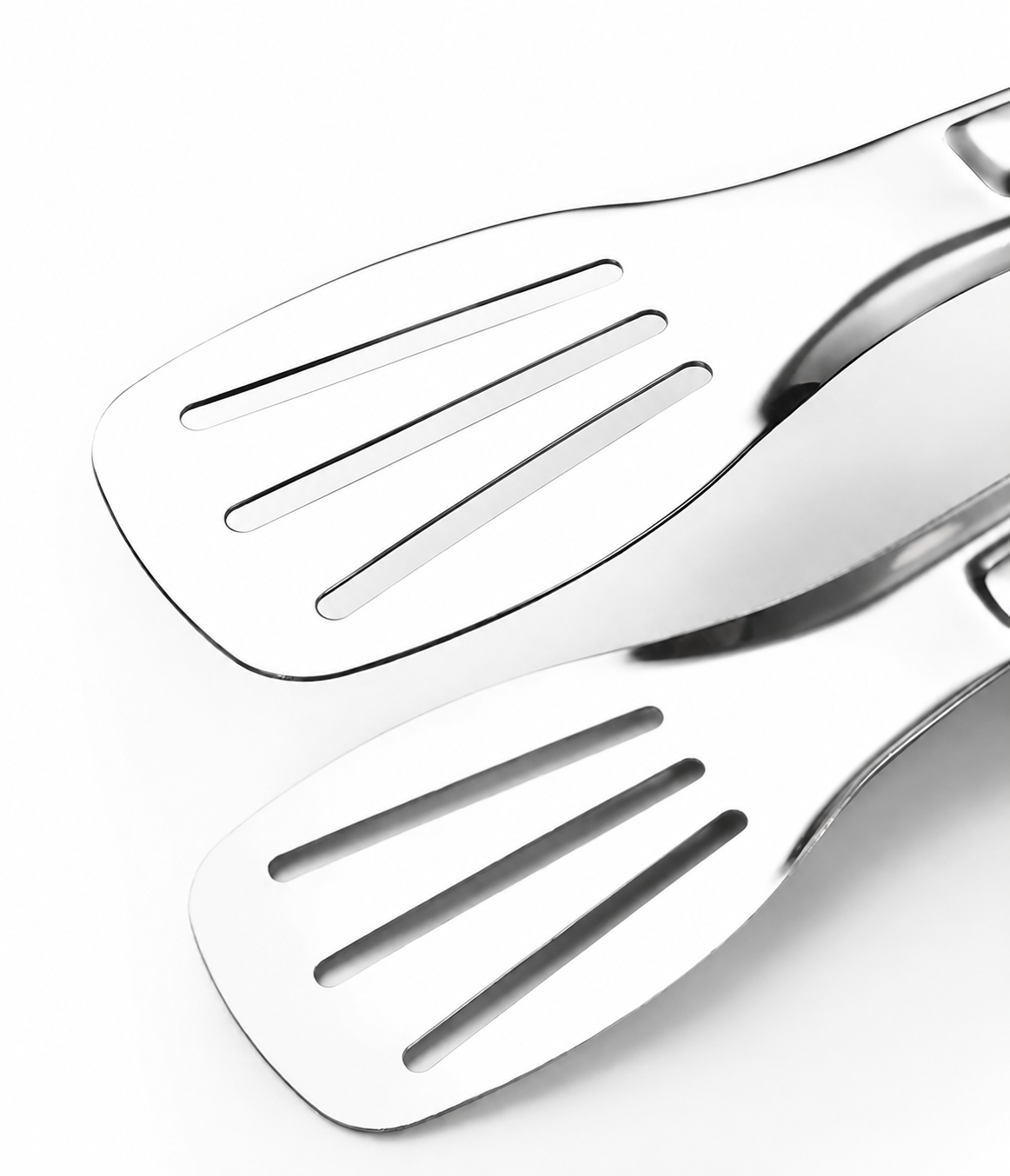 SAINT LAWRENCE Stainless Steel Kitchen Tongs – Slotted Grilling & Serving Tongs, 7"/9"/12"/14"