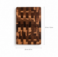 SAINT LAWRENCE End Grain Acacia Wood Cutting Board – Durable Wooden Chopping Board, Medium & Large