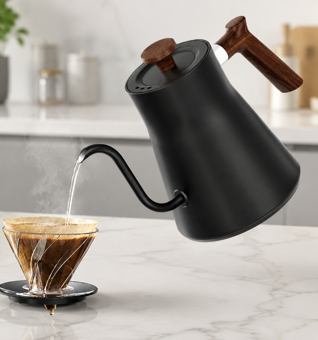 SAINT LAWRENCE Electric Gooseneck Kettle - Adjustable Temperature Kettle