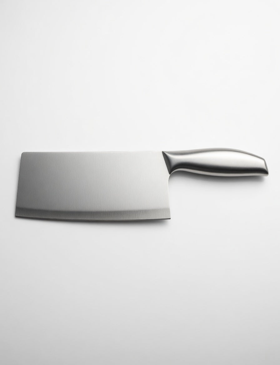 SAINT LAWRENCE 4 Piece Stainless Steel Knives - Chinese Chef's Knife, Cleaver, Utility & Paring