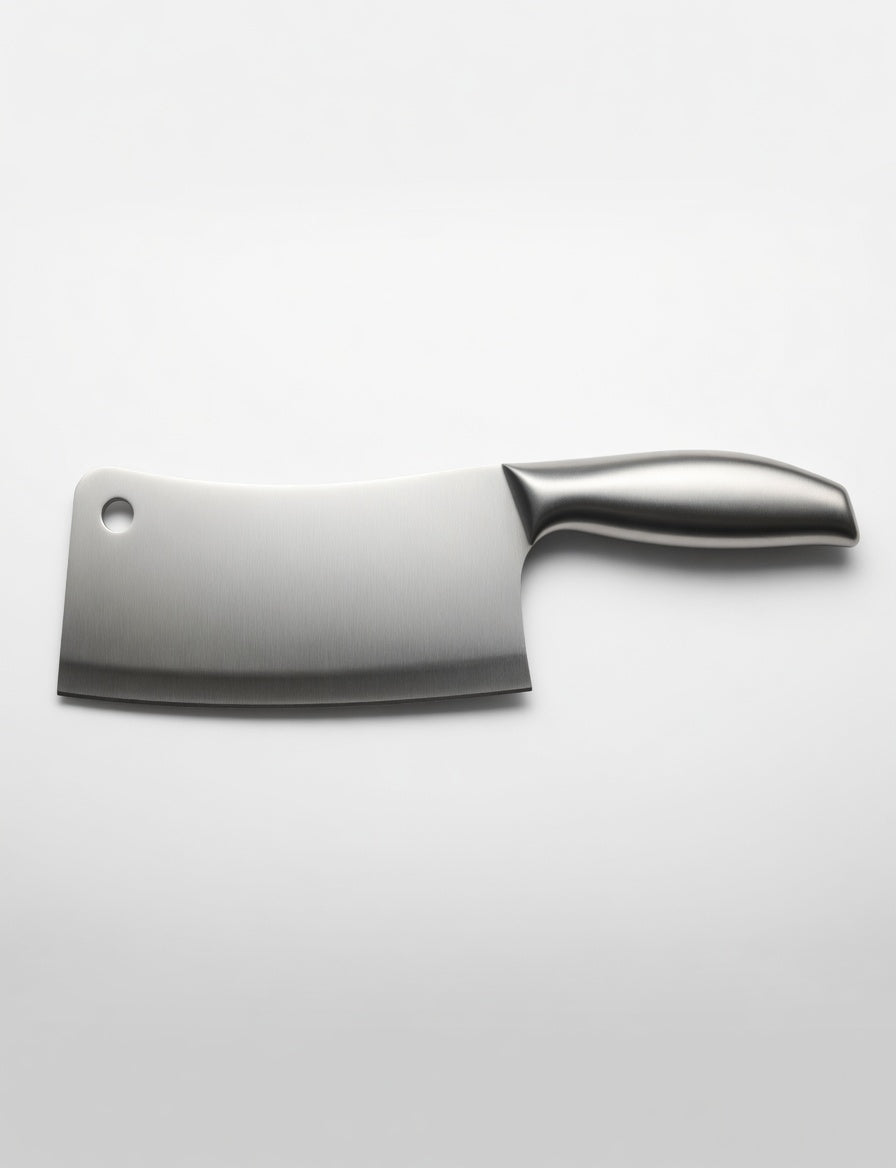 SAINT LAWRENCE 4 Piece Stainless Steel Knives - Chinese Chef's Knife, Cleaver, Utility & Paring